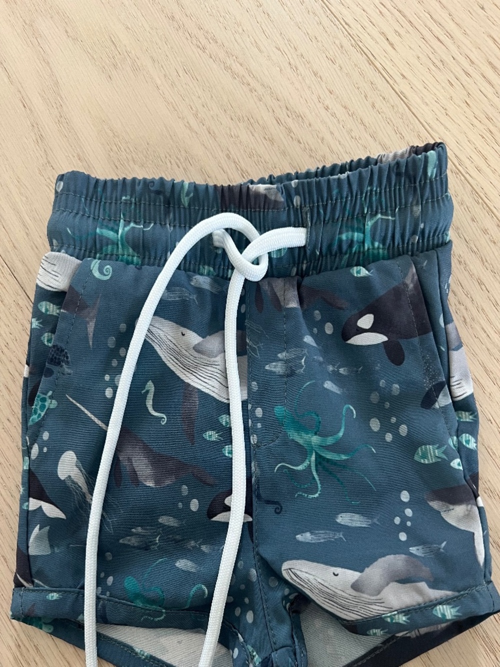 Current Tyed Baby Swim Trunks 0–6M